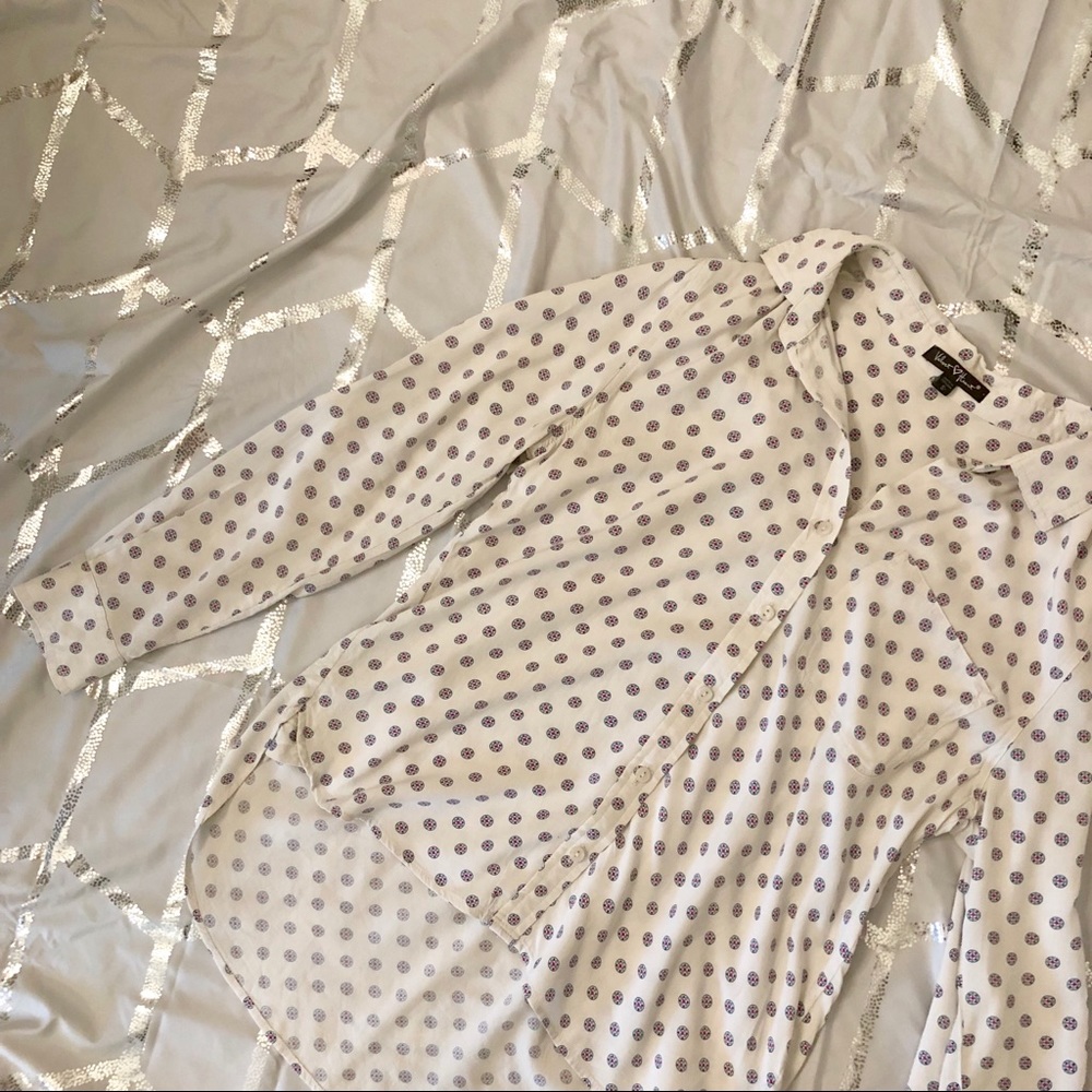 Velvet Heart Button Up